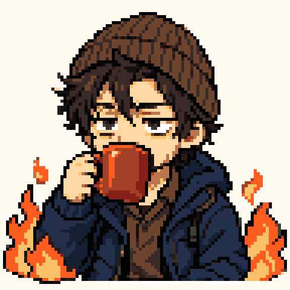Bryan Hodukavich Coffee Break pixel art meme