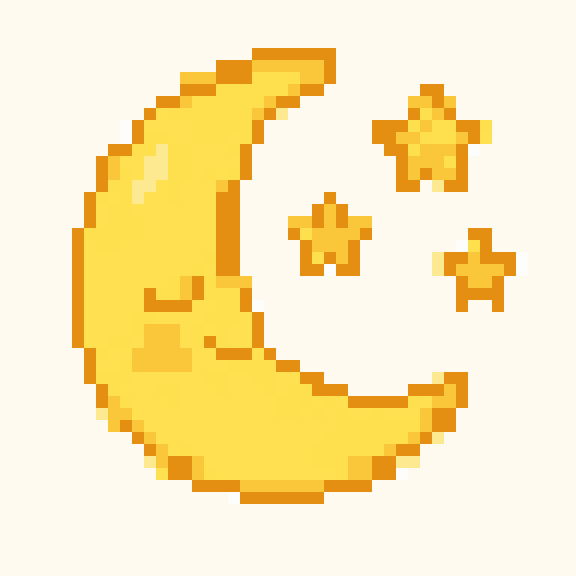 Moon and Stars