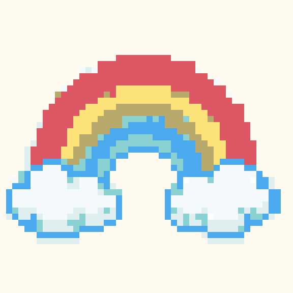 Rainbow Clouds