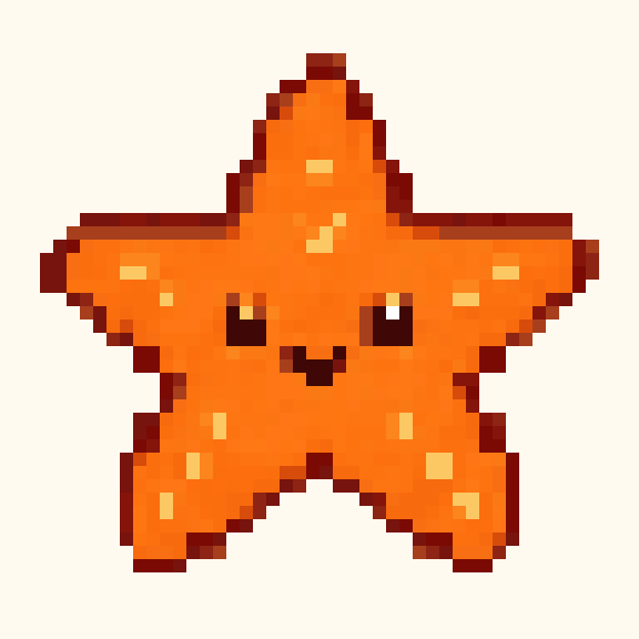 Starfish pixel pattern