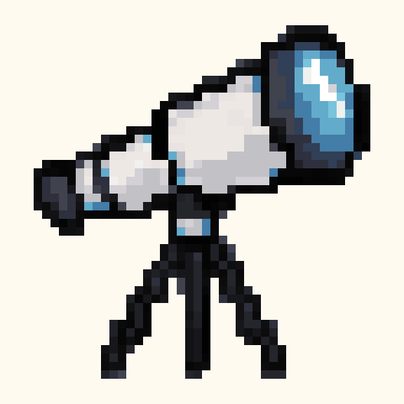 Telescope pixel pattern