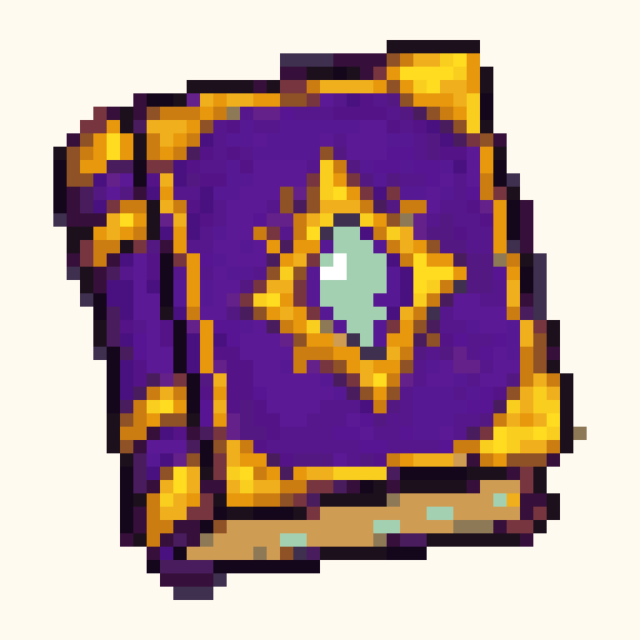 Magic Book pixel pattern
