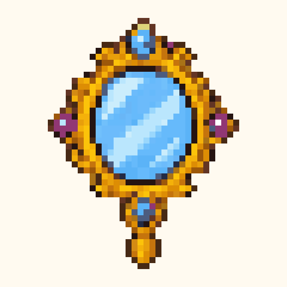 Enchanted Mirror pixel pattern