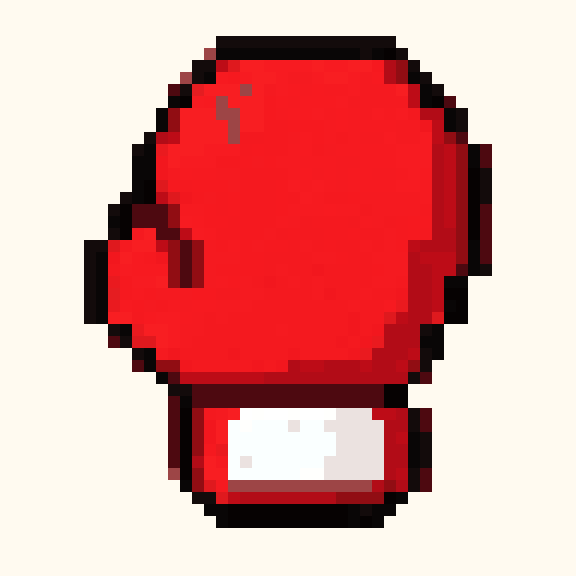 Boxing Glove pixel pattern