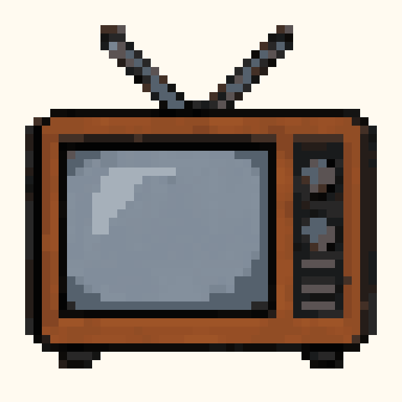 Old Television pixel pattern