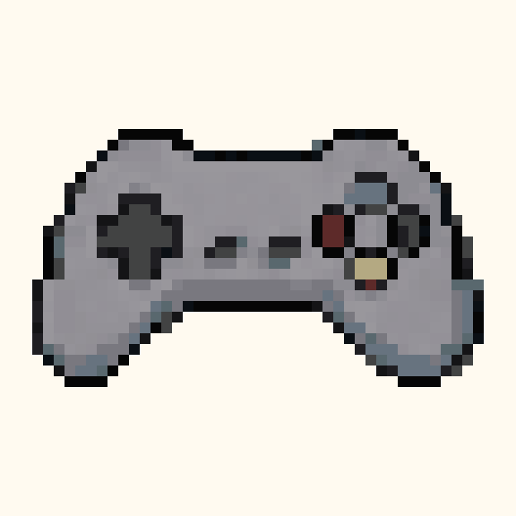 Game Controller pixel pattern