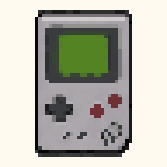 Handheld Game Console pixel pattern