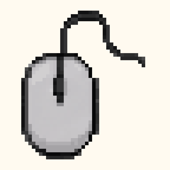 Computer Mouse pixel pattern