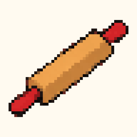 Rolling Pin pixel pattern