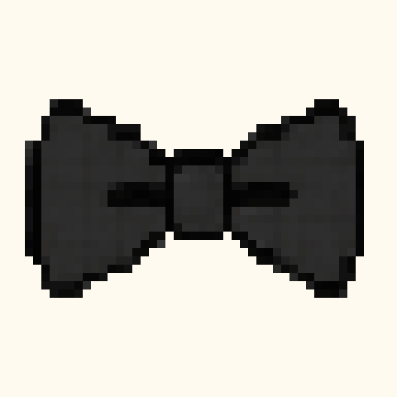 Bow Tie pixel pattern
