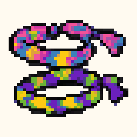 Friendship Bracelets pixel pattern