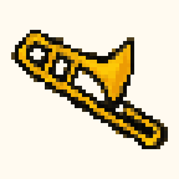 Trombone pixel pattern