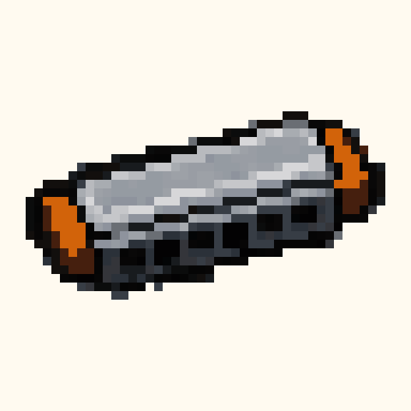 Harmonica pixel pattern
