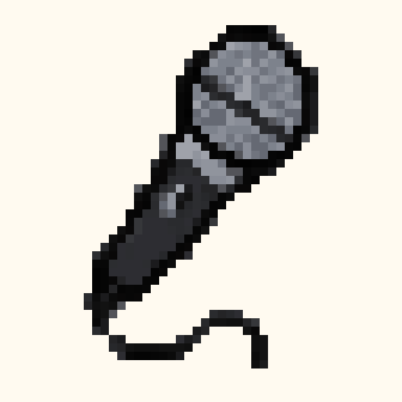 Microphone pixel pattern