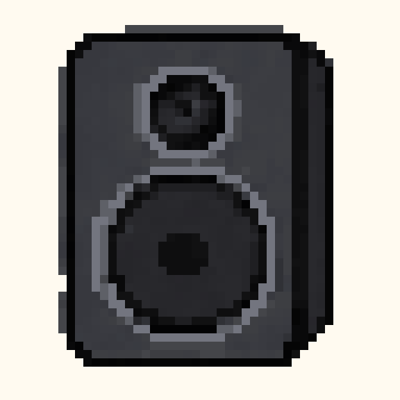 Speaker pixel pattern